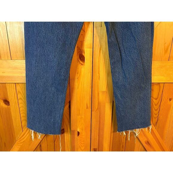 Aeropostale Distressed Medium Wash Relaxed Taper Jeans READ Size 28/32 (8906) - Picture 10 of 10